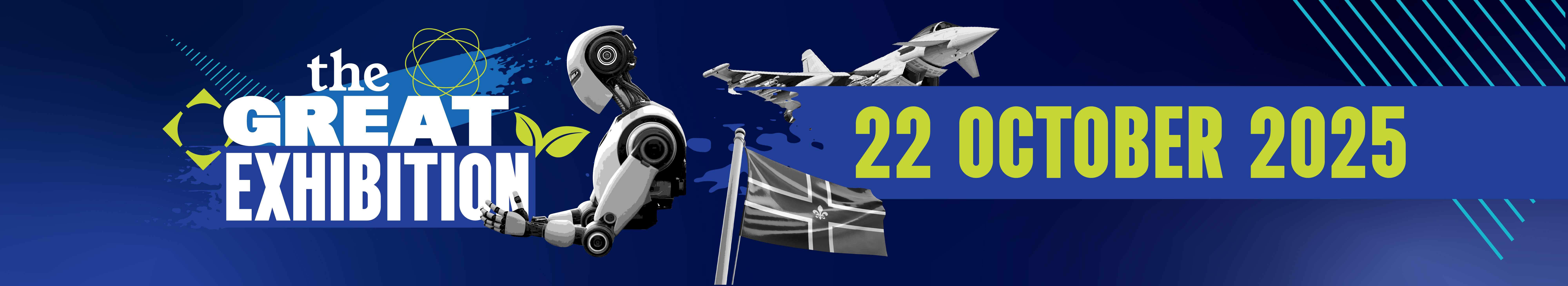 Great exhibition graphic with date 22 October
