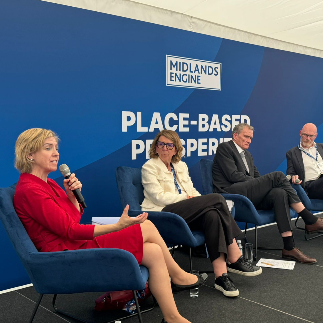 A panel of speakers including the Mayor