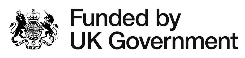 Funded by UK government logo