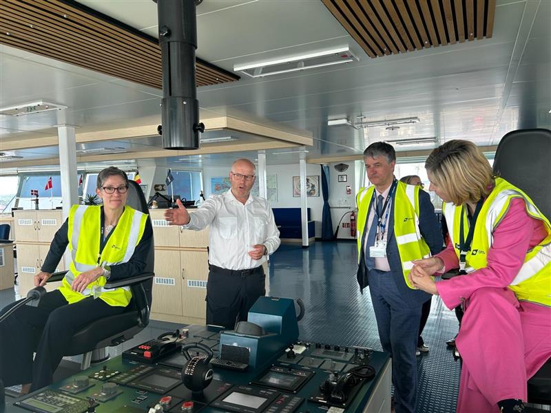 Mayor visit to DFDS