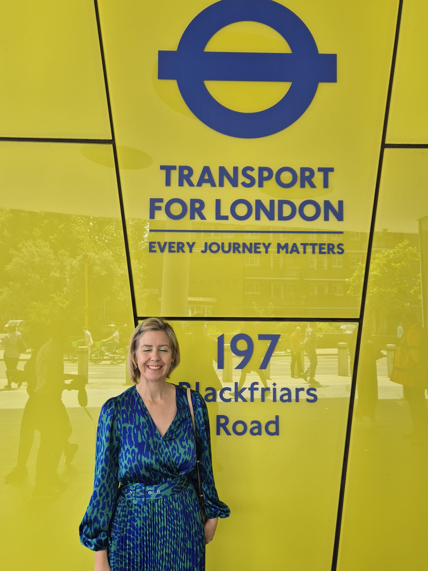 The Mayor visiting Transport for London
