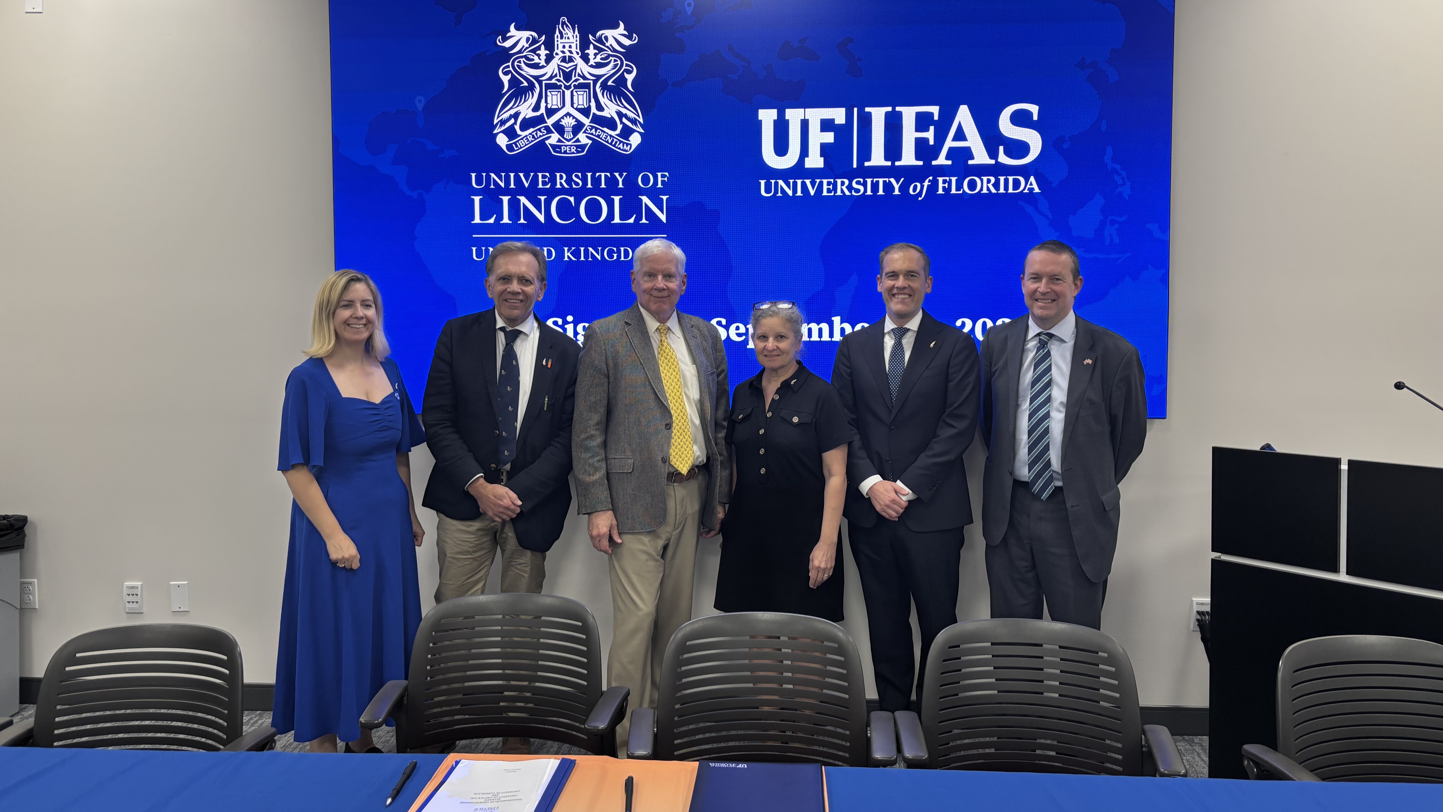 A new partnership between the Universities of Lincoln and Florida will explore how AI and robotics can support the future of farming.