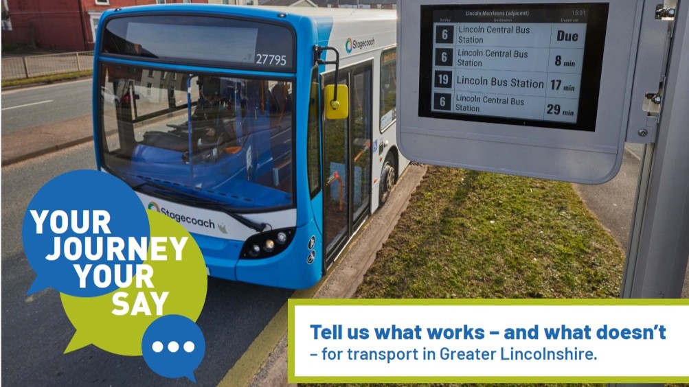 Getting around Greater Lincolnshire looks different for everyone – whether that’s travelling to work, taking your children to school, using local bus services, or managing the cost of everyday journeys.

Mayor Dame Andrea Jenkyns is launching a Transport
