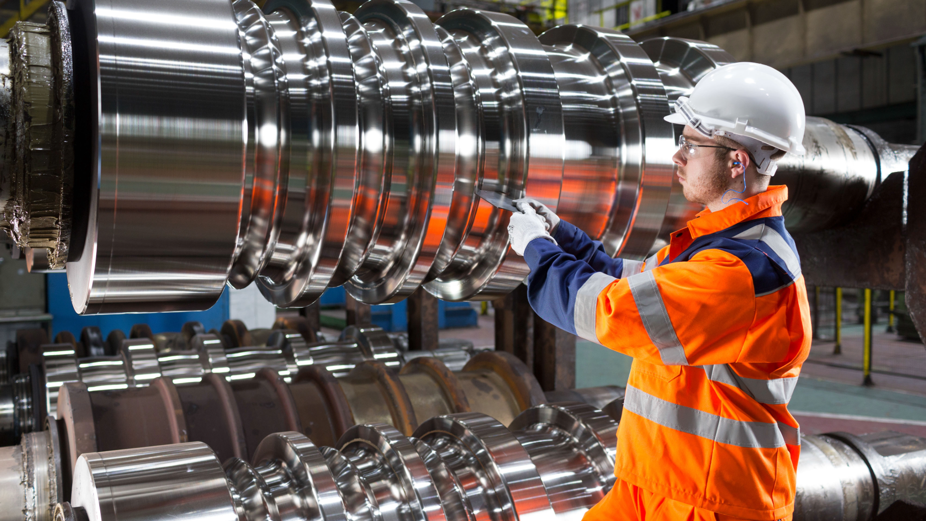 Steel worker